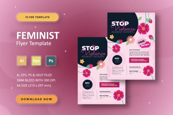 Download Feminist - Flyer Template - Premium Resources