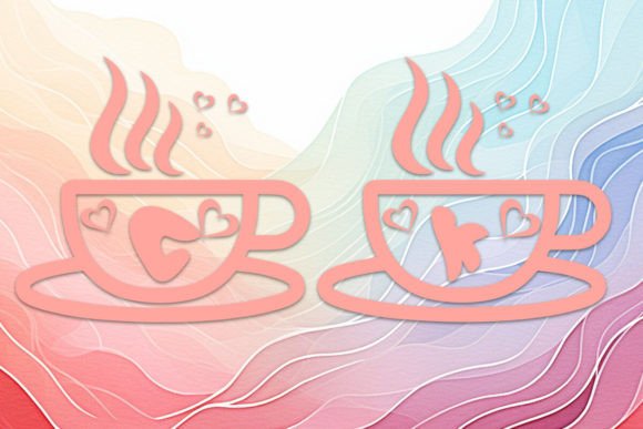 Download Coffee Pink Alphabet Fonts - Alphabet Collection